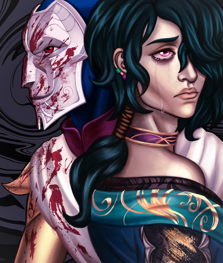 Jhin &amp; Hwei from League of Legends