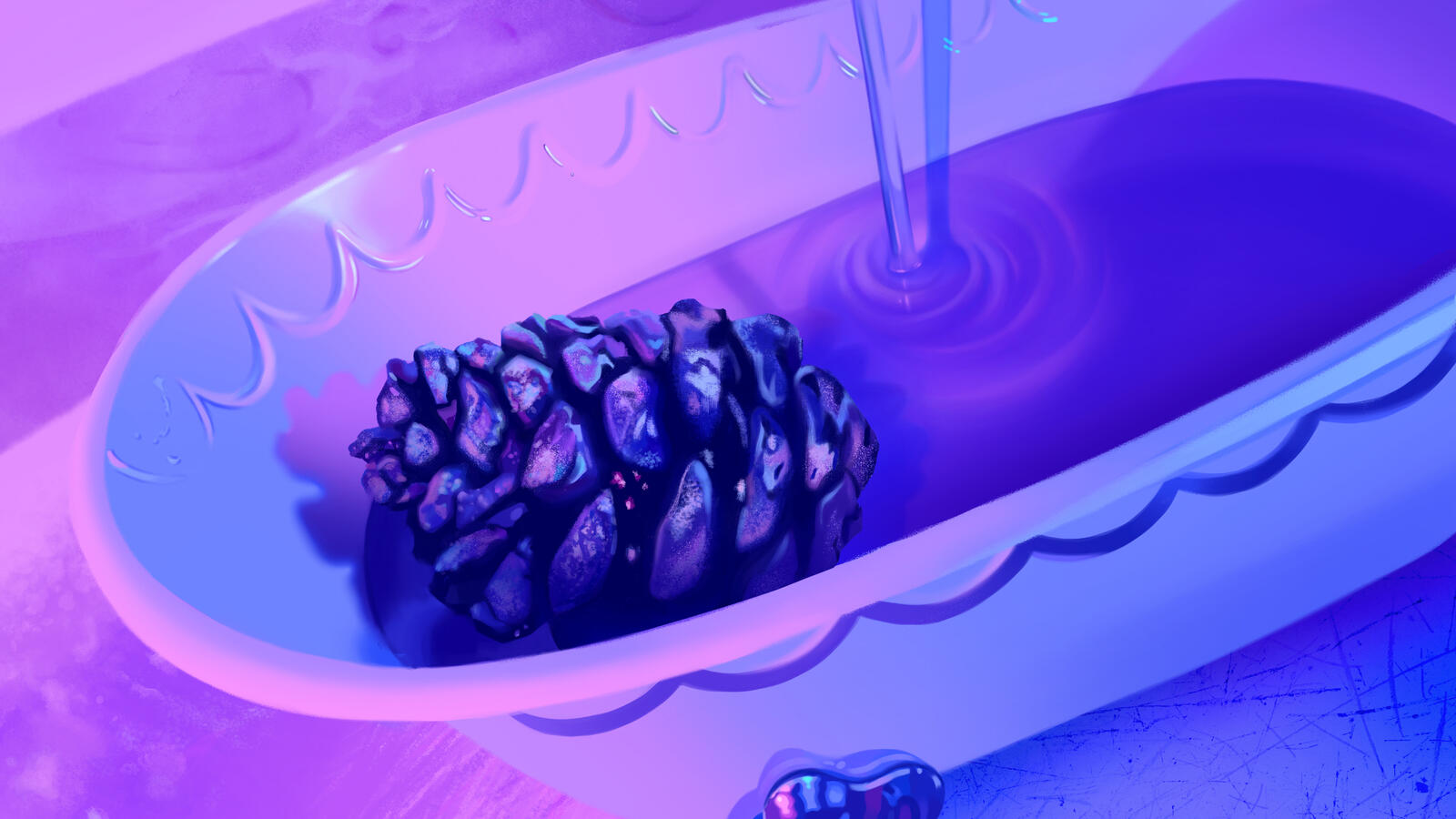 Peaceful Pinecone