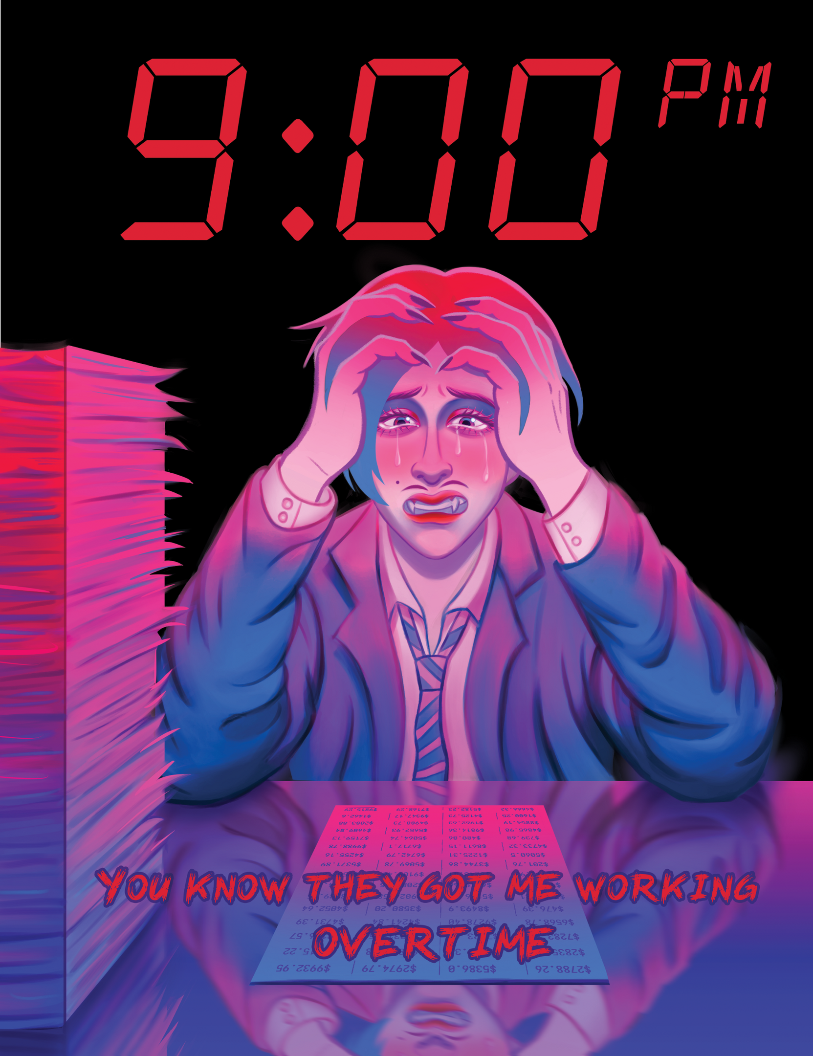 Meatspace Art Magazine Illustration
