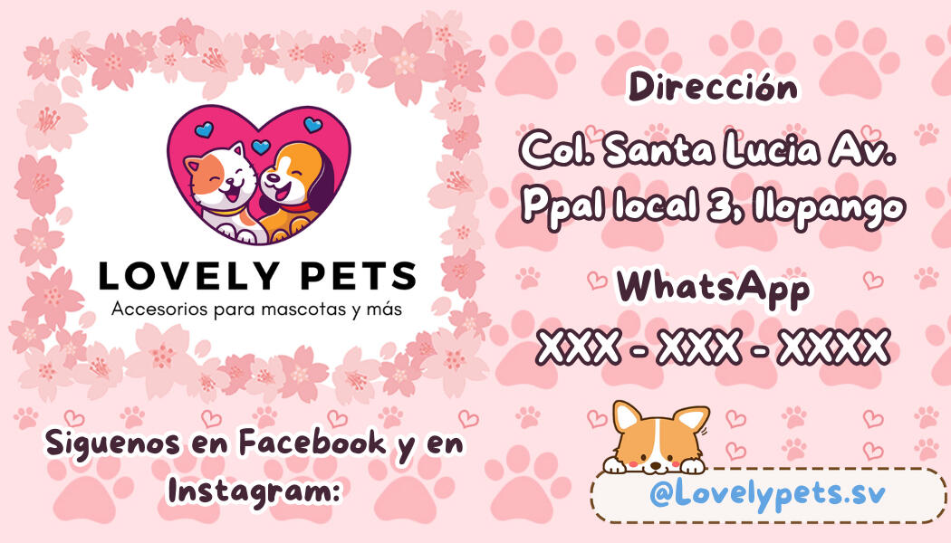 Lovely Pets Business Card