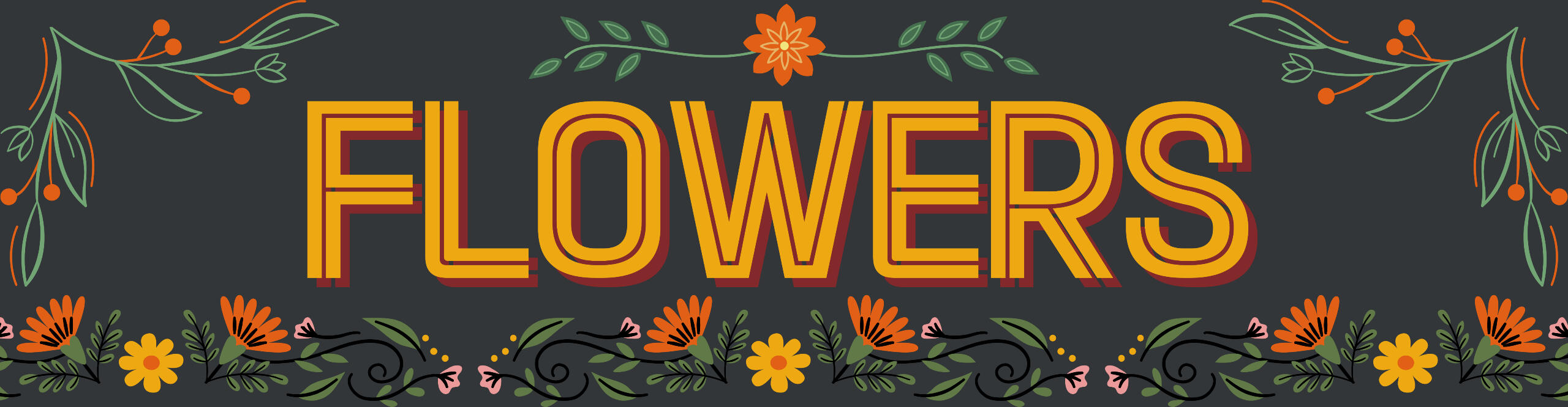 Flower Banner