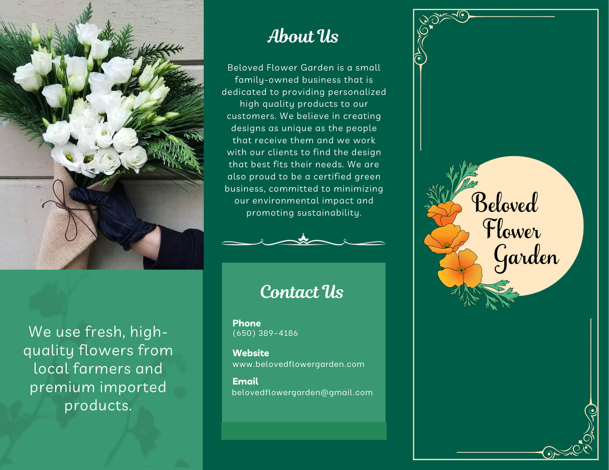 Beloved Flower Garden Brochure